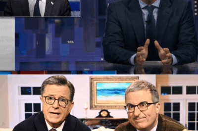 LATE-NIGHT CLASH! John Oliver goes off in a fiery rant about Netanyahu — and somehow Stephen Colbert ends up catching a stray in the cr0ssfire