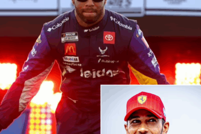 JUST IN: Bubba Wallace Makes SURPRISE NASCAR Proposal to F1 Legend Lewis Hamilton — Fans Can’t Believe It