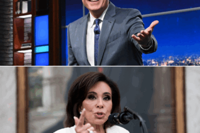 “The Ears Stayed. The Show Didn’t.” — Stephen Colbert’s SHOCK One-Liner That Left Jeanine Pirro Speechless on Live TV