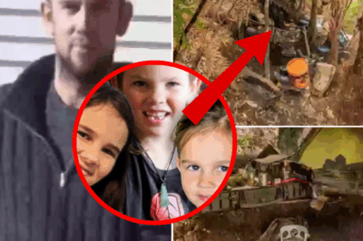 “THIS IS WHERE HE HID THEM…” — Police Unveil Chilling Photos of the ‘Grim’ Campsite Where Fugitive Father Kept His Children for 4 Years