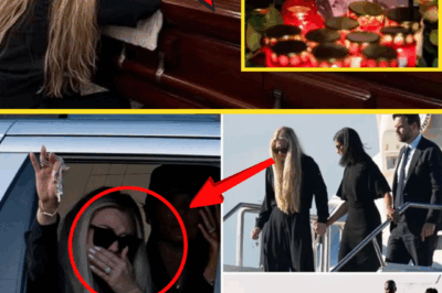 “PLEASE DON’T LEAVE ME ALONE..”: Charlie Kirk’s Collapsed on the Flag-Draped Casket: The Widow’s Heartbreaking Goodbye That Left Mourners in Tear