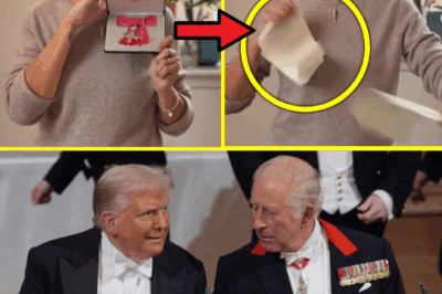 Colin Firth’s Ex Livia RIPS UP MBE in TRUMP FURY — “Cowardly Appeasement” Blasts Charles!