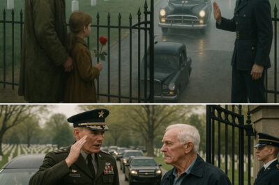 He Was Denied Entry at a General’s Funeral — Until One Salute Changed Everything