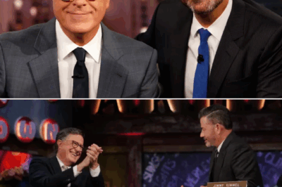 LATE-NIGHT BOMBSHELL… Jimmy Kimmel & Stephen Colbert Swap Wa/r Stories About How They First Learned Their Shows Were Canceled