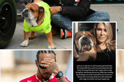 A FRIEND LIKE NO OTHER… Lewis Hamilton Pays Emotional Tribute to the ‘Amazing Soul’ Who Cared for Roscoe