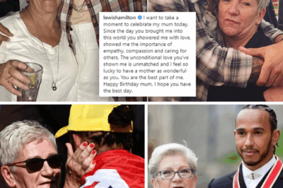 “SHE DESERVES THE WORLD — AND A LITTLE PEACE TOO,” Lewis Hamilton reportedly told a close friend, describing the heartfelt surprise he planned for his mother, Carmen Larbalestier.