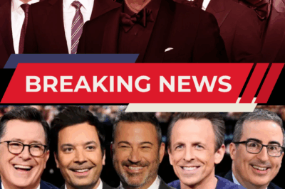 LATE-NIGHT WAR ERUPTS: Fallon, Kimmel, Oliver & Meyers STUN CBS With Live On-Air Revolt — “We’re Done Staying Silent!”