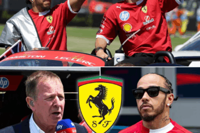 JUST IN: Martin Brundle DECLARES “STANDOUT” Lewis Hamilton & Charles Leclerc REPLACEMENT at Ferrari — “He’s the Future of F1!”