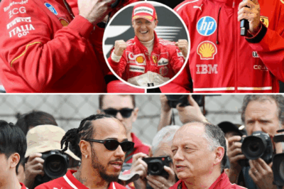 BREAKING F1 DRAMA: “POWER STRUGGLE INSIDE FERRARI” — Fred Vasseur Targets INTERNAL SHAKE-UP as ‘One Man’ Reportedly HOLDS BACK Lewis Hamilton’s Road to Glory