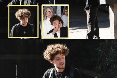He Couldn’t Speak — But His Eyes Said Everything: Diane Keaton’s Grieving Son Seen Leaving Her LA Home in a Moment So Raw It Stunned Fans Around the World