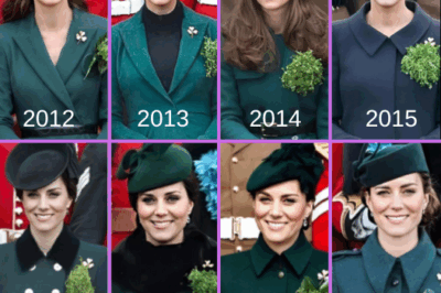 10 YEARS, 1 COAT COLOR: The Mystery Behind Princess Kate’s Loyalty to Green!