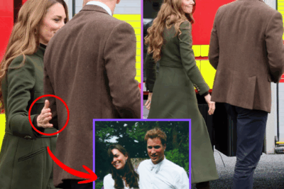 JUST ONE TOUCH: KATE AND WILLIAM REAFFIRM THEIR LOVE: What TENDER MOMENT Did Kate Share That Left William “FROZEN”? The SECRET Affectionate Gesture Caught on Camera Just As They Exited the Fire Truck!