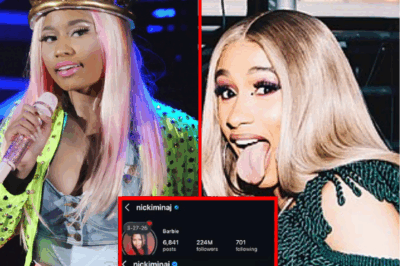 BREAKING NEWS: Nicki Minaj L0ses Over 1 Million Followers After D@ring to Attack Cardi B’s Children!