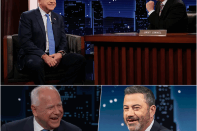 When Politics Met Late Night: Tim Walz and Jimmy Kimmel’s “Off-Script” Exchange That Sh00k Hollywood and Washington Alike