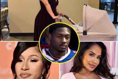 BREAKING: Cardi B Caught in Sh0cking Allegations of Thre@ts and Baby Drama with NFL Star Stefon Diggs
