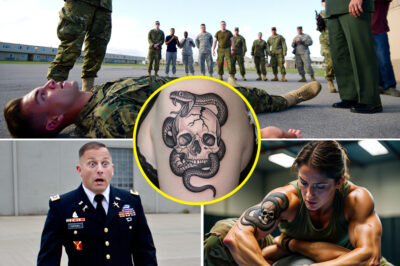They M.o.cked Her at Bootcamp — Until the Commander Saw Her Back Tattoo and Went Rigid
