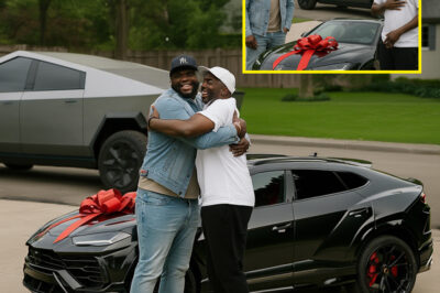 BREAKING: 50 Cent Surprises Best Friend Tony Yayo With Brand-New 2023 Mansory Lamborghini Urus After Tesla Cybertruck Is Totaled