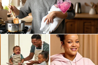 Rihanna’s Moonlight Feast for Baby Rocki — Where Glam Meets Homemade Love 🌕✨