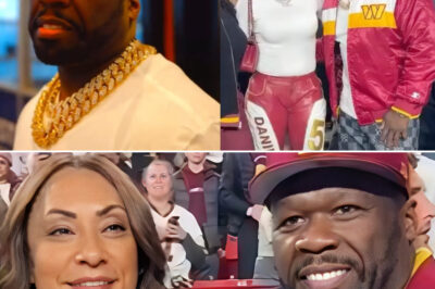 Jayden Daniels’ Mom GOES VIRAL After Striking a Pose With 50 Cent Before Commanders’ SNF Game [VIDEO]