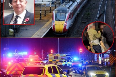 “DIDN’T HESITATE FOR A SECOND!” — HERO TRAIN DRIVER CHARGES IN to STOP Knife Attack — ROYAL NAVY VET REVEALED as the BRAVEST MAN on the Rails! 💪🇬🇧