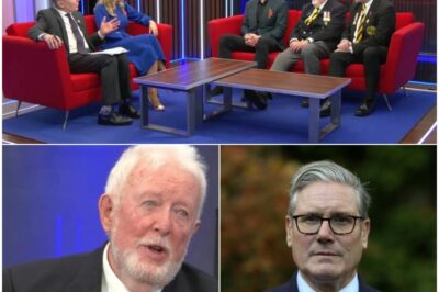 Keir Starmer Accused of Betraying Britain’s Forgotten Heroes: WWII Veteran’s Explosive Outburst on Live TV Leaves Nation in Tears!