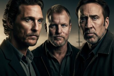 “The Case That Never D:ied” — True Detective Season 5 Ignites with McConaughey, Harrelson, and a Sh0cking Nicolas Cage Cameo!