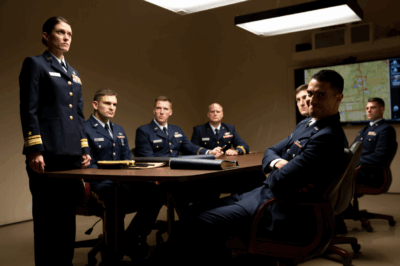 The Lieutenant Tried to Intimidate Her — Then the Room Fell Silent When She Said Her Unit Name