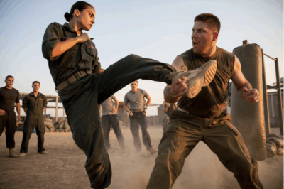 The girl was und3restimated by her colleagues — just one ki::ck silenced the training yard, and everyone held their breath