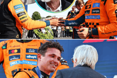 Fans Are LOSING IT! 😱 Bernie Ecclestone Drops a SHOCKER About McLaren — Claims Lando Norris Is the REAL CHAMPION MATERIAL While Exposing a “BIG PROBLEM” Inside the Team!