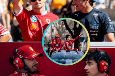 Leclerc SH0CKED! Hamilton’s behaviour at Ferrari making Charles long for Carlos Sainz again