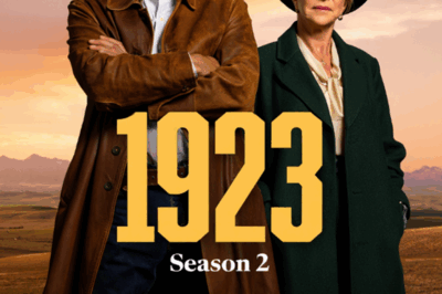 Harrison Ford & Helen Mirren UNLEASH TV’S WILDEST WESTERN COMEBACK — 1923 Season 2 Promises War, Romance & Heartbreak