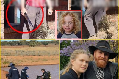 “GET OFF MY LAND!” — Fury Erupts as Gus Lamont’s Grandmother Confronts Reporter with Sh0tgu-n While Police Prepare to Drain Dam in Search for Missing Boy
