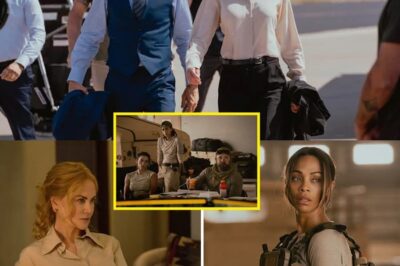 THE SPY THRI:LLER OF THE YEAR: NICOLE KIDMAN & ZOË SALDAÑA IGNITE TV WITH A BRU:TAL, ALL-FEMALE MILITARY SERIES THAT PUTS BOND TO SHAME
