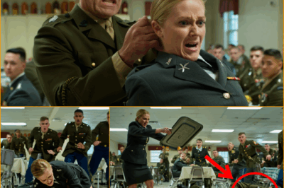 He look3d down on her and grabbed her by the hair in front of hundreds of soldiers — but what she did next left the entire base holding its breath