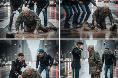 Arrogant Students Push Down an Elderly Man—Unaware He Was the Nation’s Renowned Former General