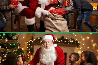 Elon Musk Transforms into Santa Claus, Giving Christmas Gifts to Millions of US Children – What Was the Gift That Moved Their Parents to Tears?