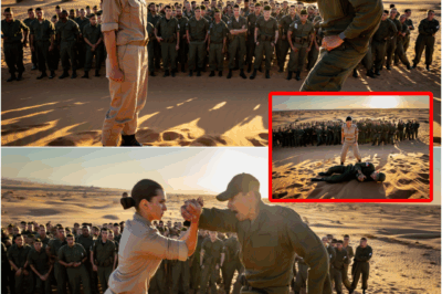 He Moved to Hi:t Her — And She Shatt:ered His Arm in Front of 282 Soldiers