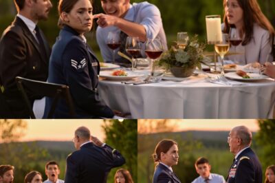 “WHY DON’T YOU COVER THAT SCAR?” — My Brother Mocked Me at Dinner, Until His Father-in-Law, a Colonel, Stood and Saluted