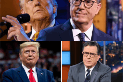 “FIGHTING TOOTH AND CANKLE…” — Stephen Colbert Reacts to Trump and Epstein Files