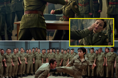 “YOU’RE D.E.A.D, B*TCH.” — He Assaulted Her in the Mess Hall, Unaware She Was…