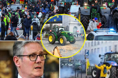 “They Are K-!-lling Our Farmers”: 10,000 Protest in Brussels as Keir Starmer Faces Fury Over Silence