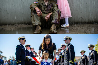 12-Year-Old Girl Gives Raincoat to Bl33ding SEAL – Next Morning, Entire Team Shows Up and Changes Her Life Forever