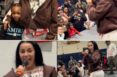 Cardi B Appears With Star Brim After Her Prison Release, Hugging Bronx Kids and Handing Out Christmas Gifts — Kindness or Calculated Statement?