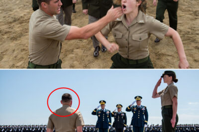 He Thought He Could H!t Her and Walk Away — Then Three Generals Arrived and Halted the Entire Base on the Spot