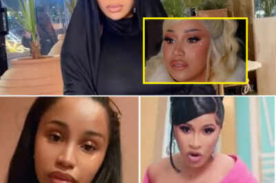 “They Wanted Me Silent” — Cardi B Breaks Her Silence on Media Distortion, Online Att@cks, and the Tr@uma Behind Her Viral Live Streams