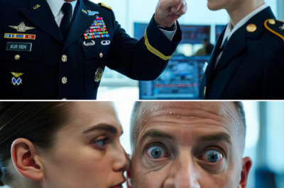 The General looked down on the girl until she whispered a sentence that left him speechless