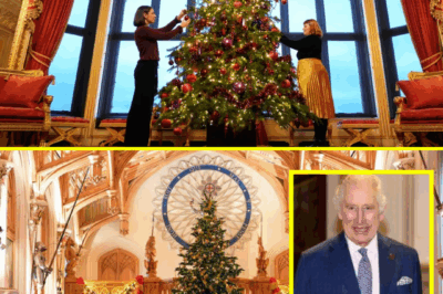 BREAKING: Windsor Castle’s Christmas Tree To Feature Recycled Decorations — King Charles’ Eco Move Leaves Fans STUNNED!