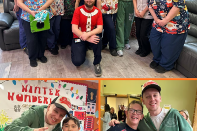 BREAKIGN TODAY: I’m a Celebrity Star Aitch Spreads Christmas Cheer at Chorley’s Children’s Hospice