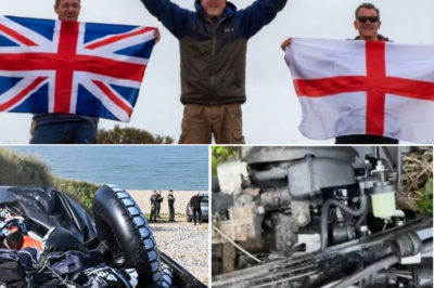 British Group Films Themselves Slashing Migrant Boats in France, Calls on Football Hooligans to Join the Illegal Crossing Blockade