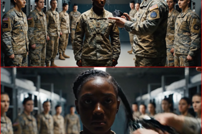 “CUT IT ALL OFF…” — The Female U.S. Soldier Was Forced to Have Her Hair Cut in Front of Her Unit… And the Moment That Followed Left the Entire Base DEAD SILENT